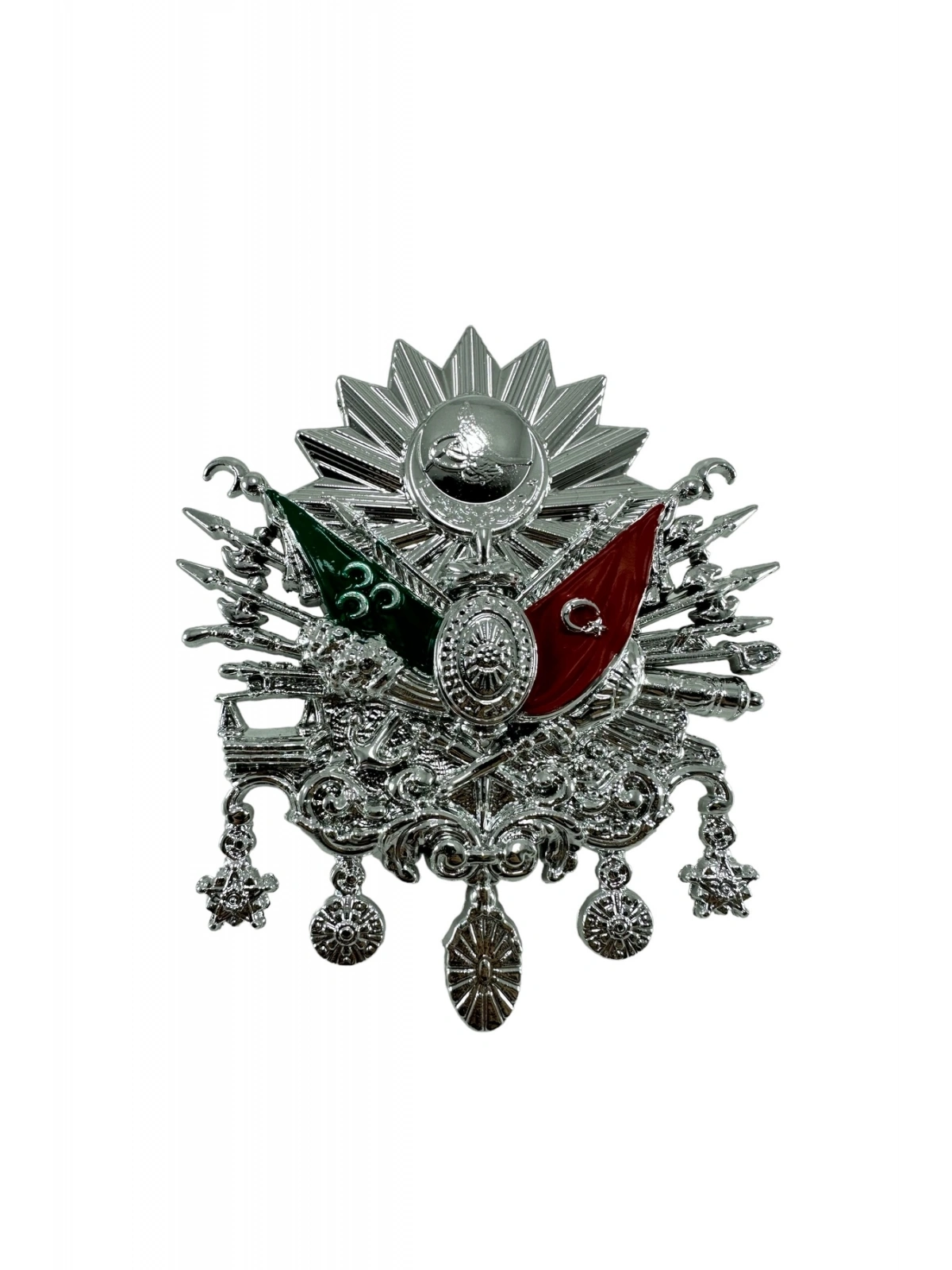 Osmanlı Turası Vidalı Krom Büyük