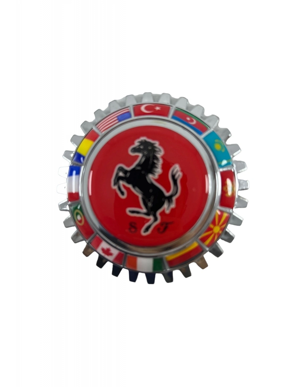 Ferrari Tırtıl Arma Kırmızı