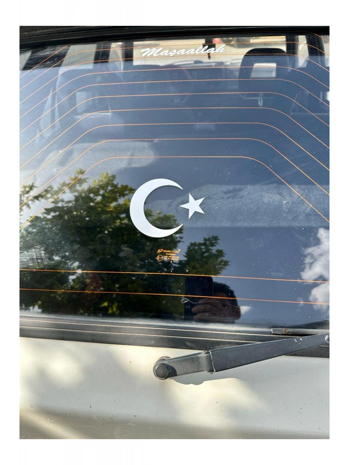 Etiket Ayyıldız Beyaz