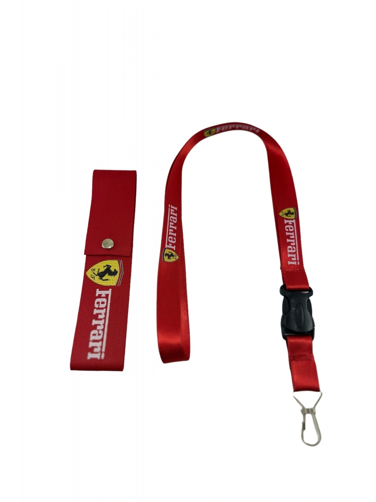 Ferrari Tampon Dili & Ayna İpi Kırmızı
