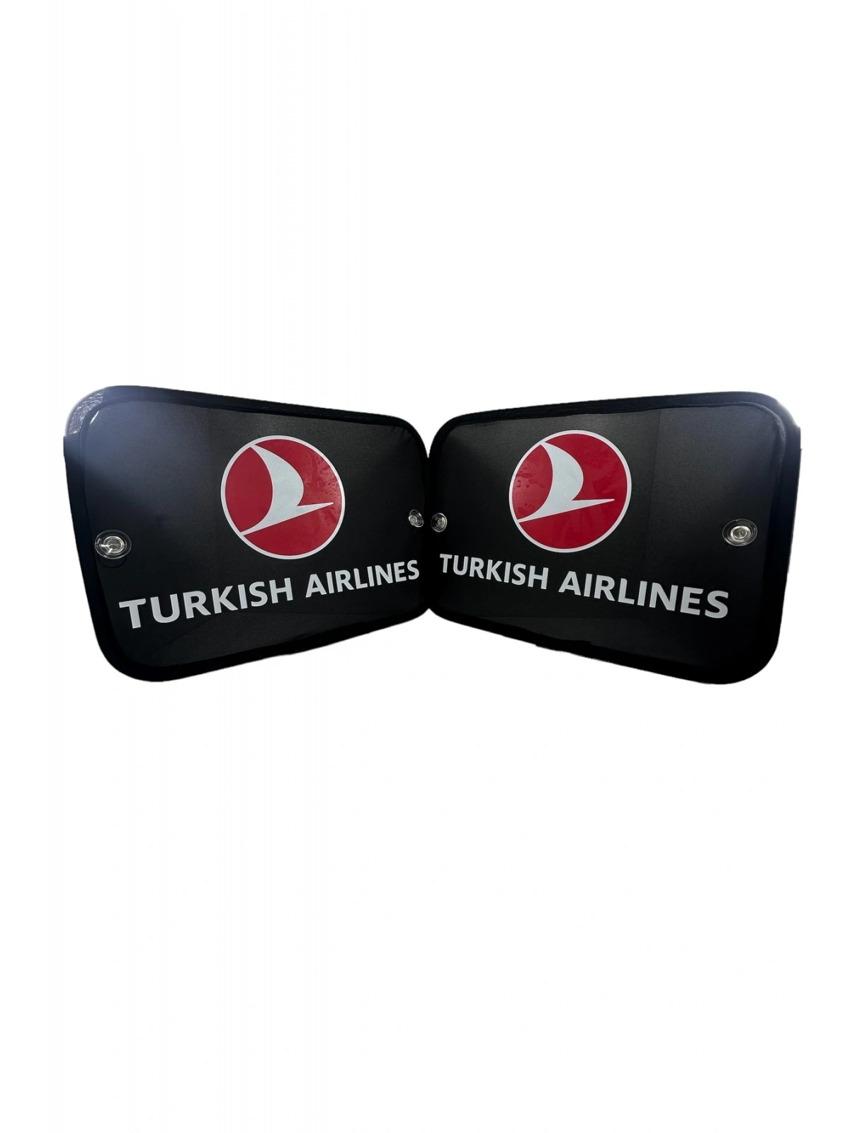 Baskılı Yan Cam Perde Aksesuar ’THY’ (Tüm Otolara Uygundur.)