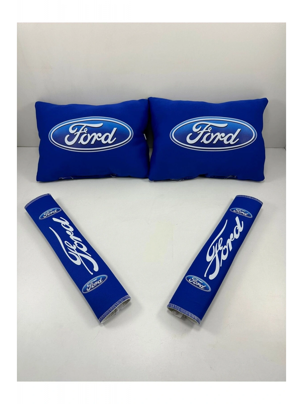 Ford Boyun Yastığı Emniyet Kemer Pedi Mavi