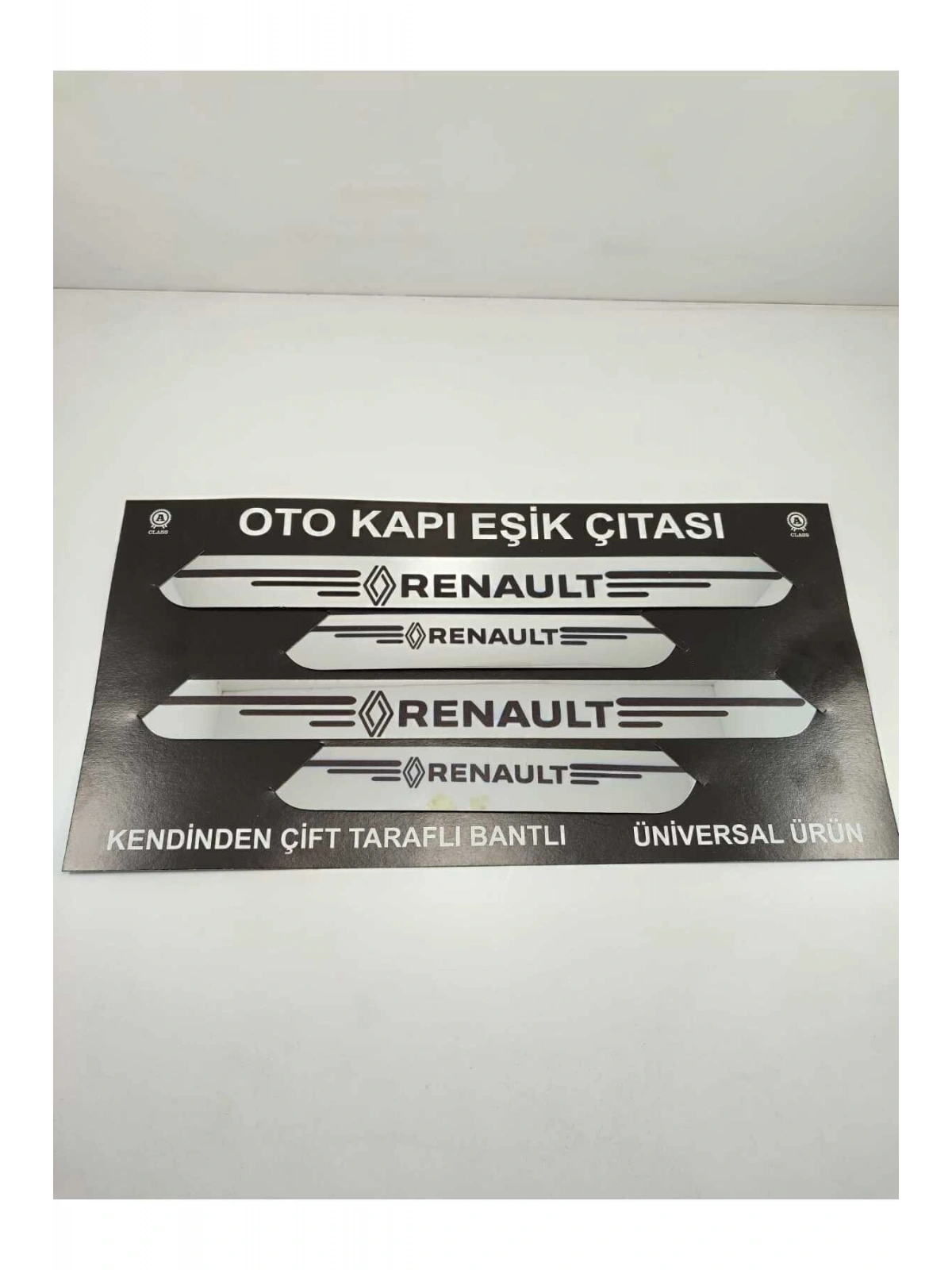 Renault Oto Kapı Eşik Çıtası 4’lü Takım Aynalı Pleksi