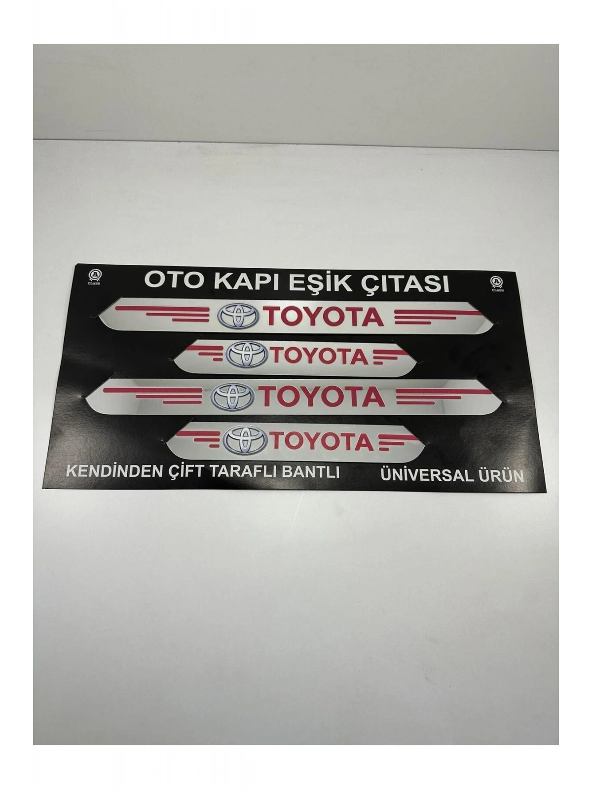Toyota Oto Kapı Eşik Çıtası 4’lü Takım Aynalı Pleksi