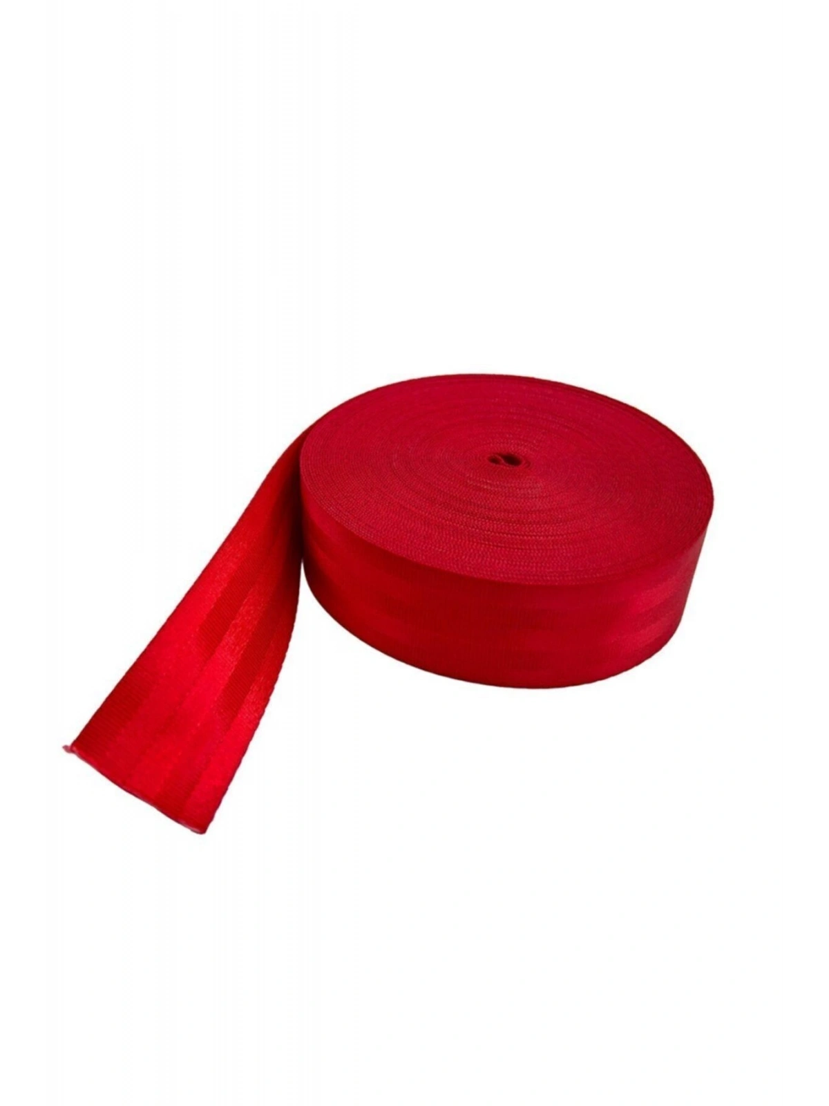 Renkli Spor Emniyet Kemeri 10 Metre Kırmızı