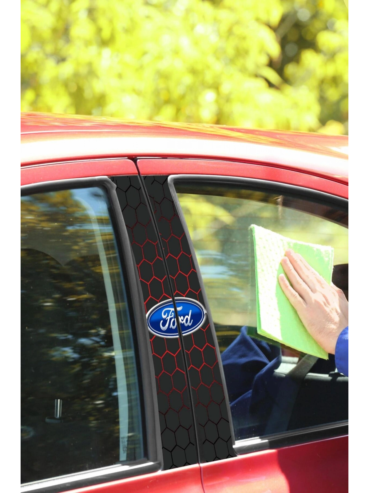 Baskılı Kapı Direk Folyo Ford (2’li takım)