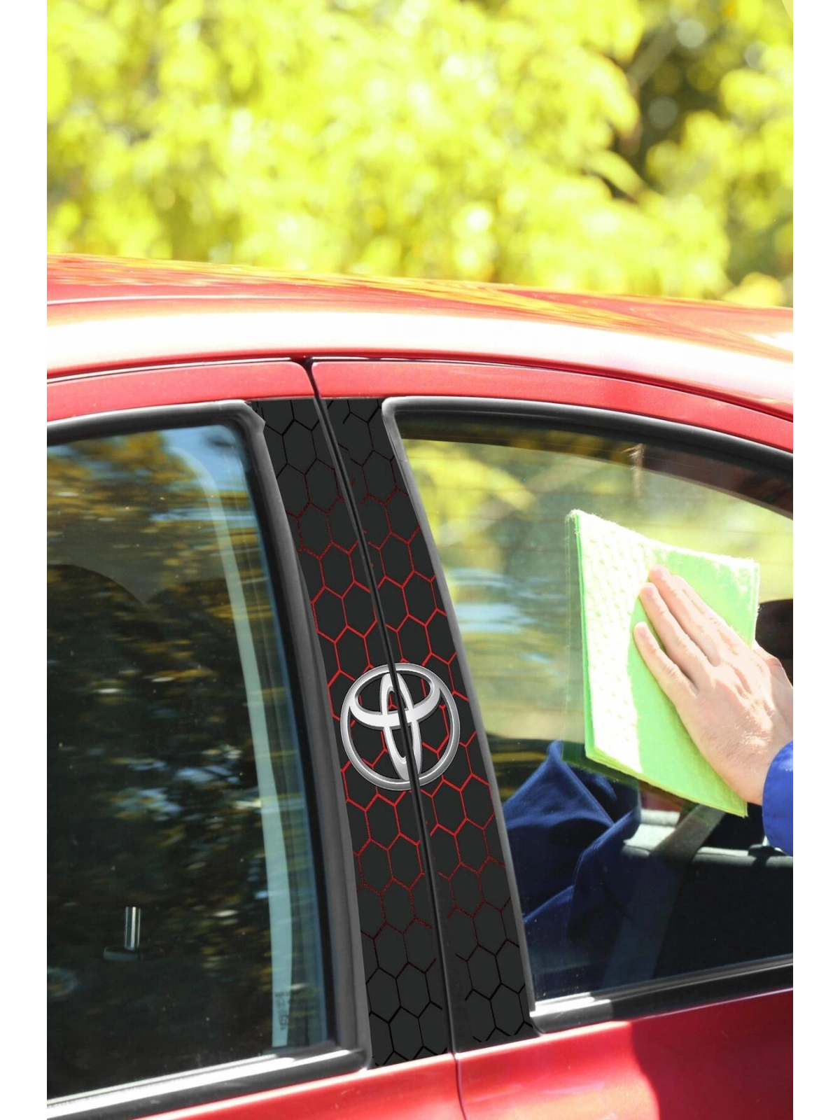 Baskılı Kapı Direk Folyo TOYOTA (2’li takım)