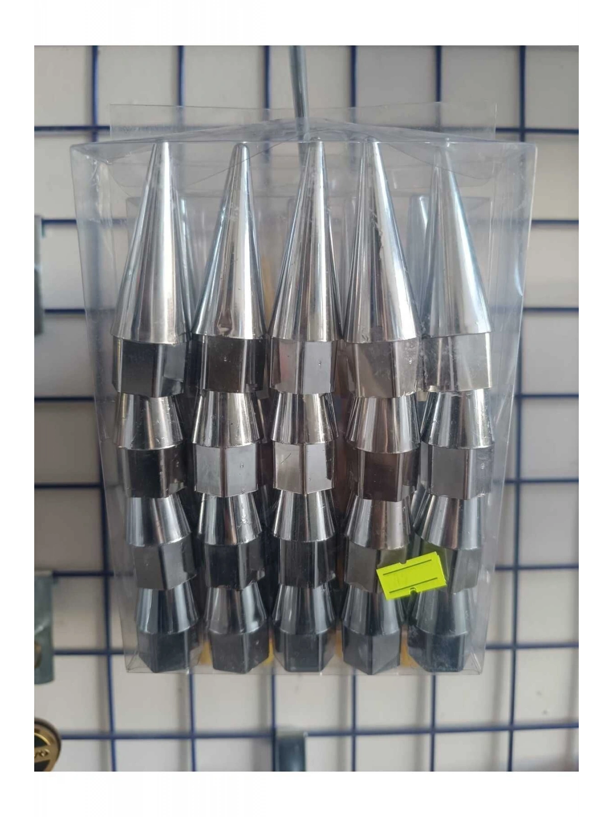 Sivri Bijon Kapağı - Krom Bijon Kapağı - Jant Bijon Kapağı - Bijon Kapağı - Araba Bijon Sivri 19mm