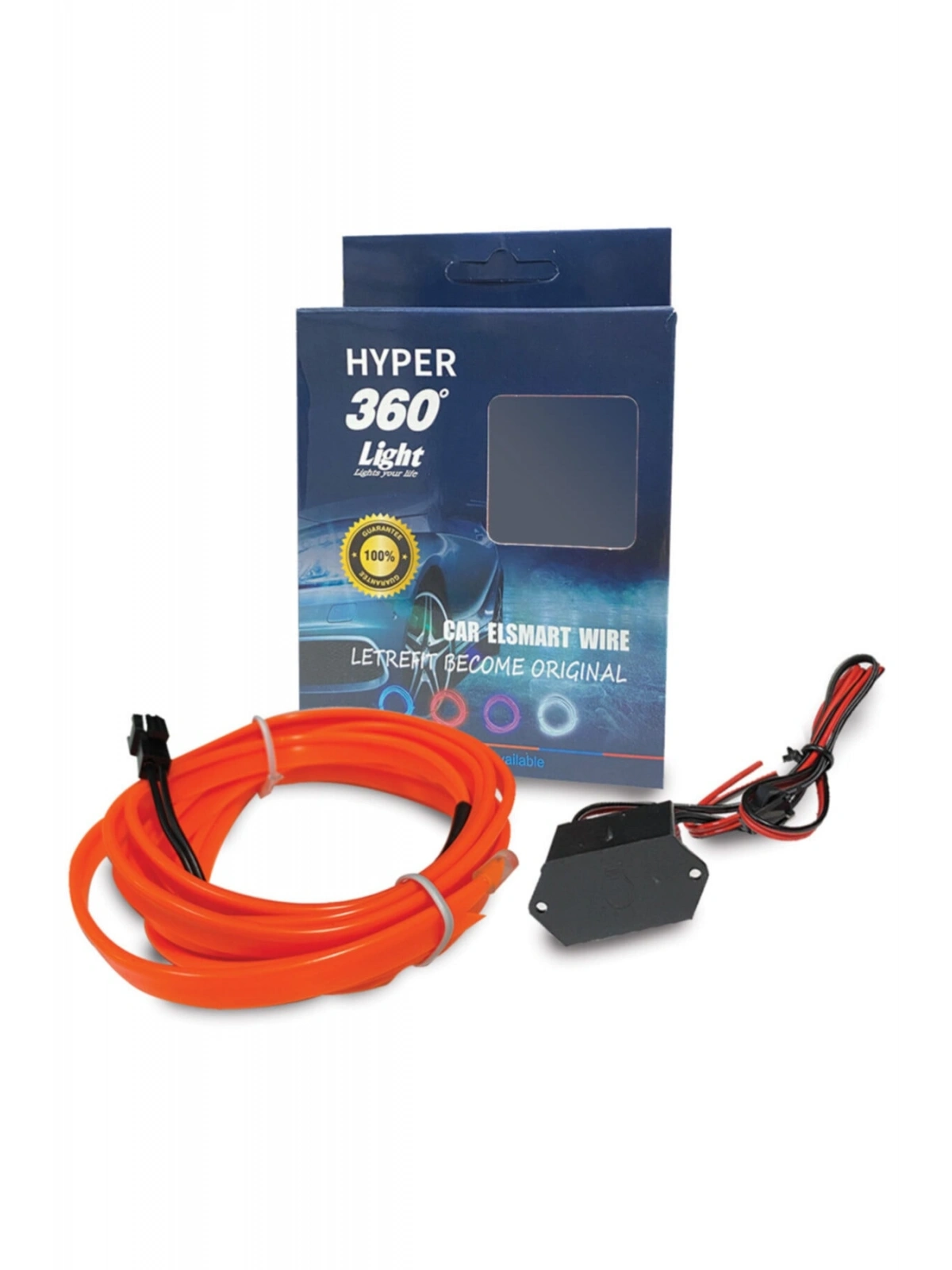 Araç Içi Torpido Ledi - Ip Led - Neon Led - Şerit Led / Turuncu