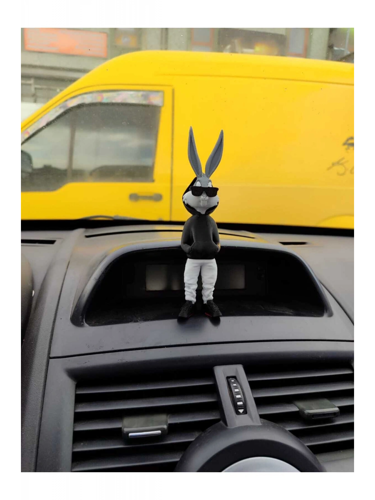 Bugs Bunny Oto Torpido Süsü Siyah