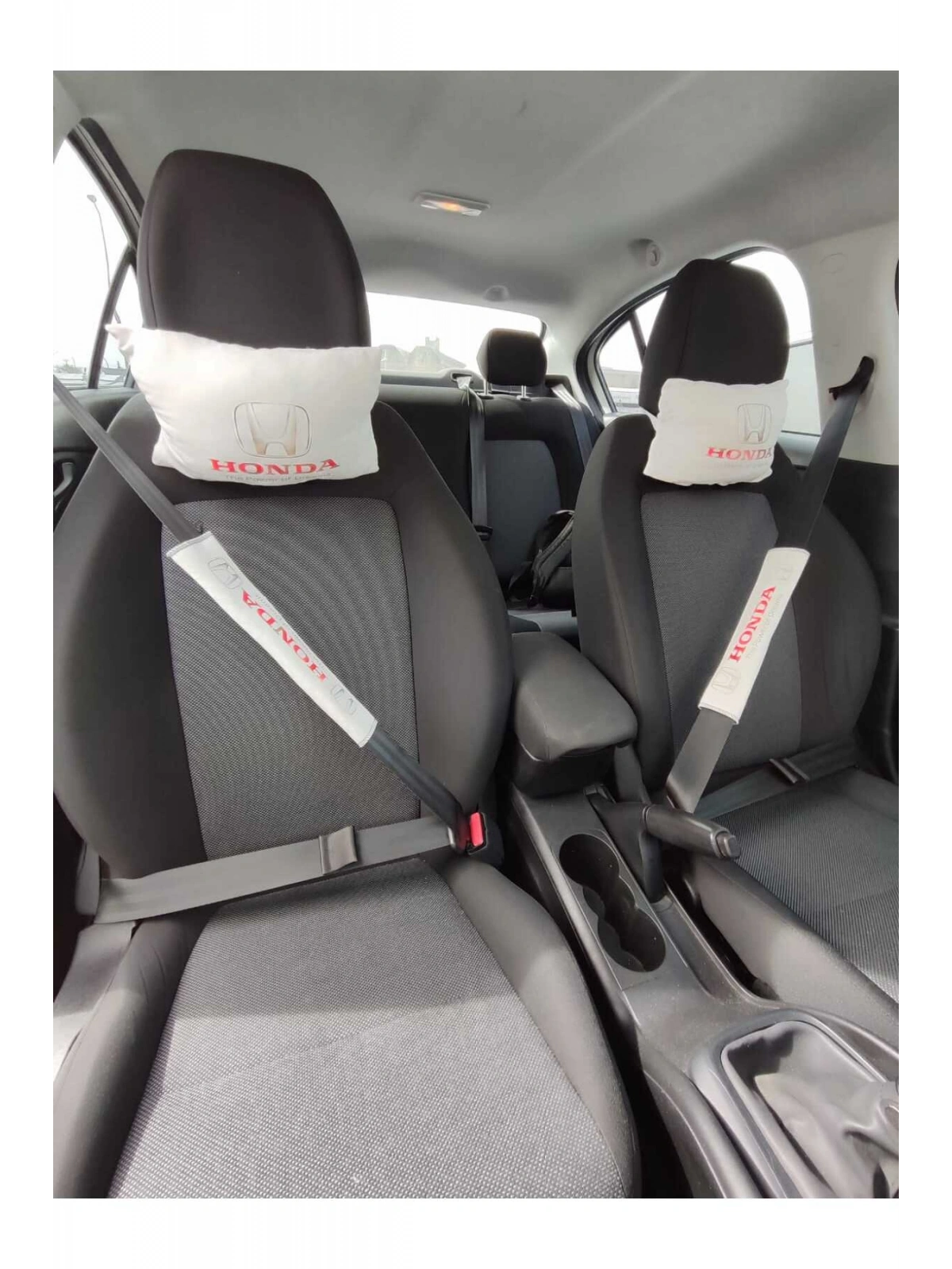 Honda Boyun Yastığı Emniyet Kemer Pedi Beyaz