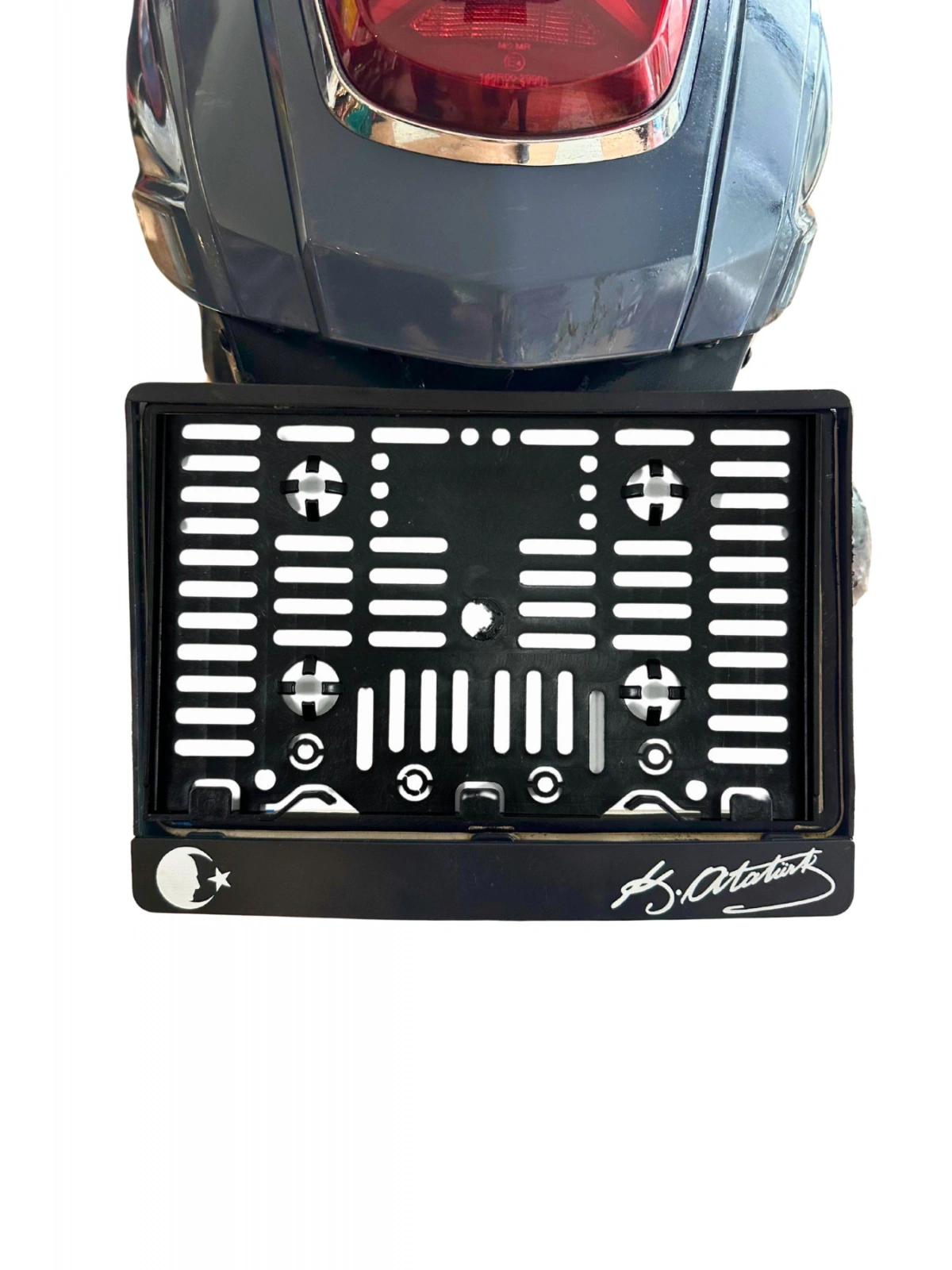 Motor Plakalık Atatürk Baskılı Motosiklet Plakalığı