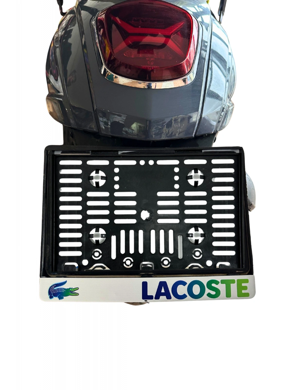 Motor Plakalık Laco Baskılı Motosiklet Plakalığı