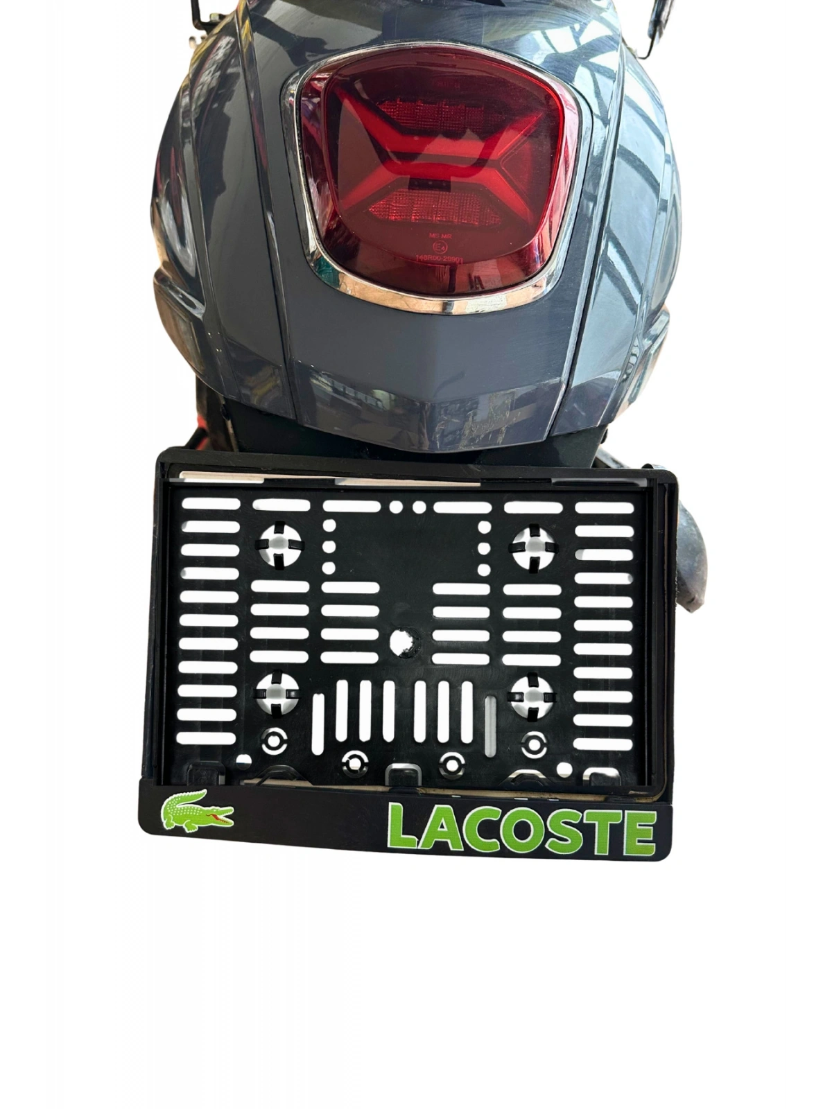 Motor Plakalık Laco Baskılı Motosiklet Plakalığı