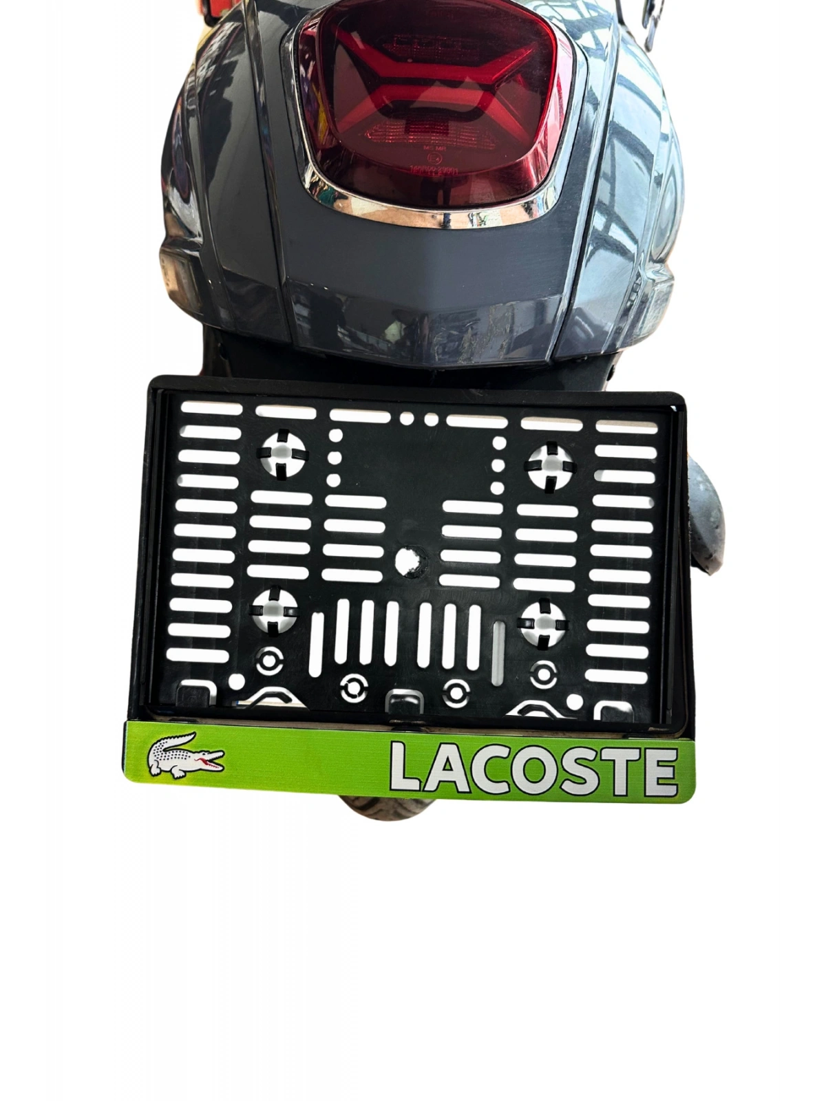 Motor Plakalık Laco Baskılı Motosiklet Plakalığı