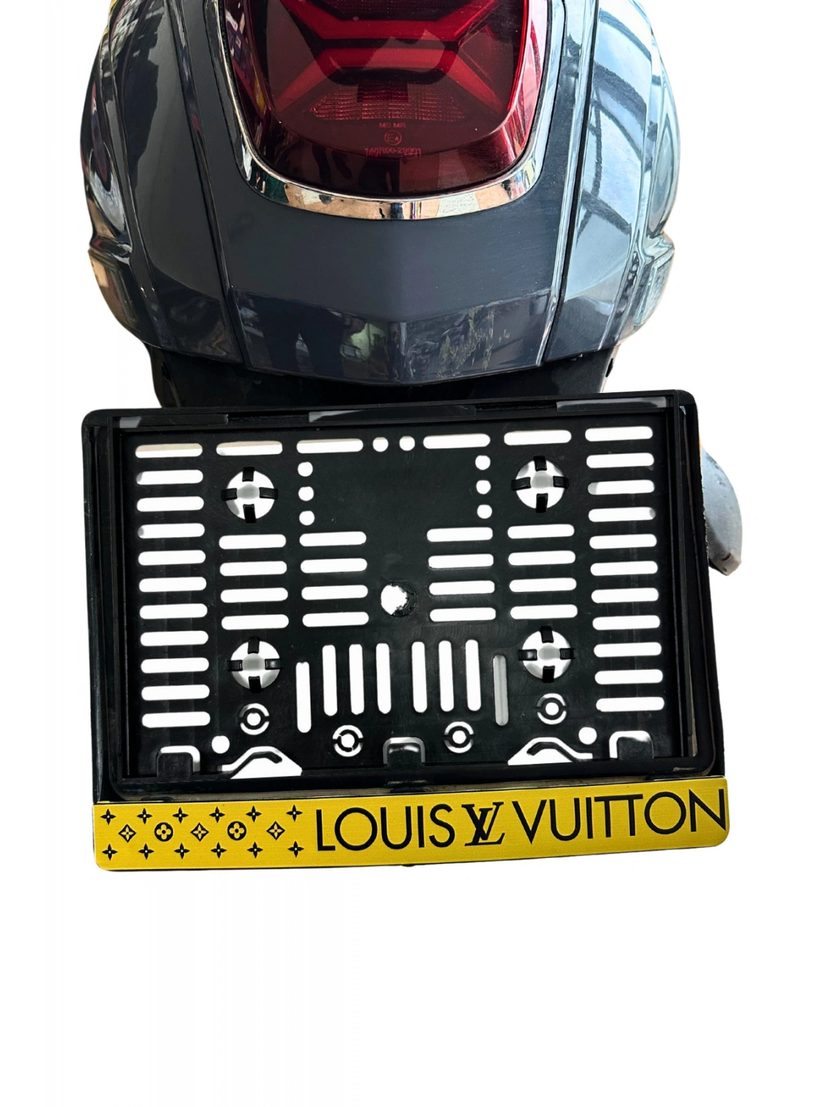 Motor Plakalık Lw Baskılı Motosiklet Plakalığı