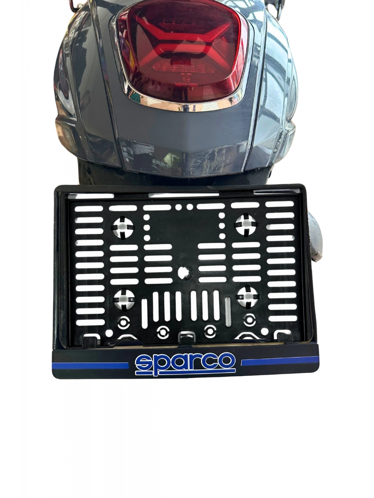 Motor Plakalık Sparko Baskılı Motosiklet Plakalığı