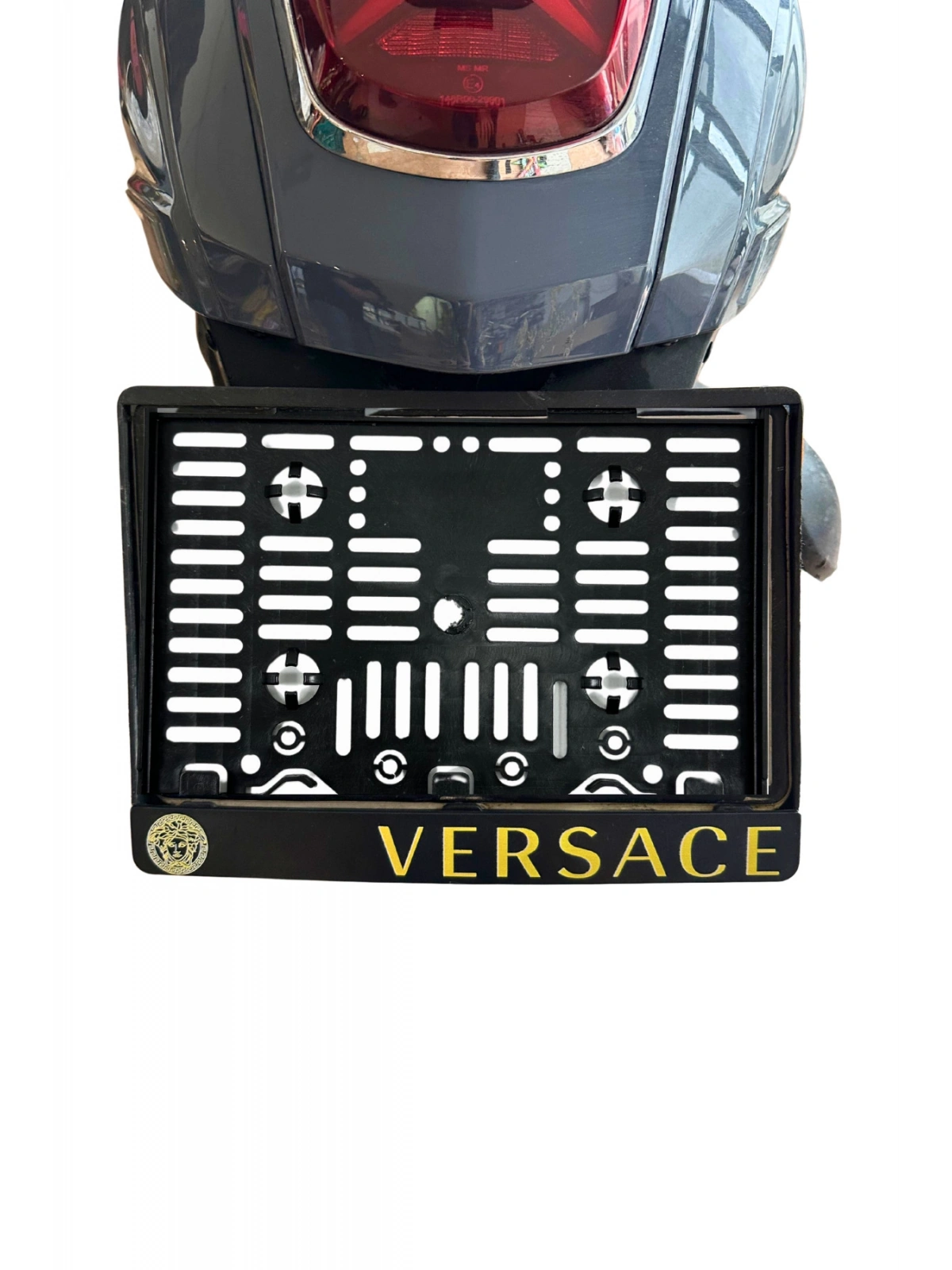Motor Plakalık Versce Baskılı Motosiklet Plakalığı