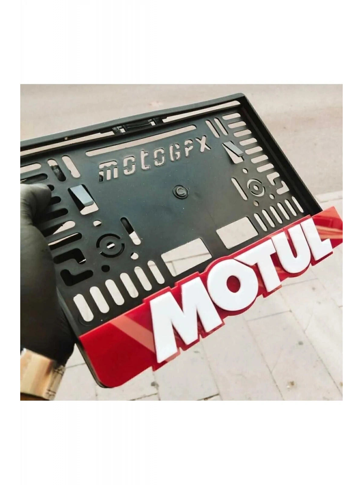 MOTUL motor plakalık
