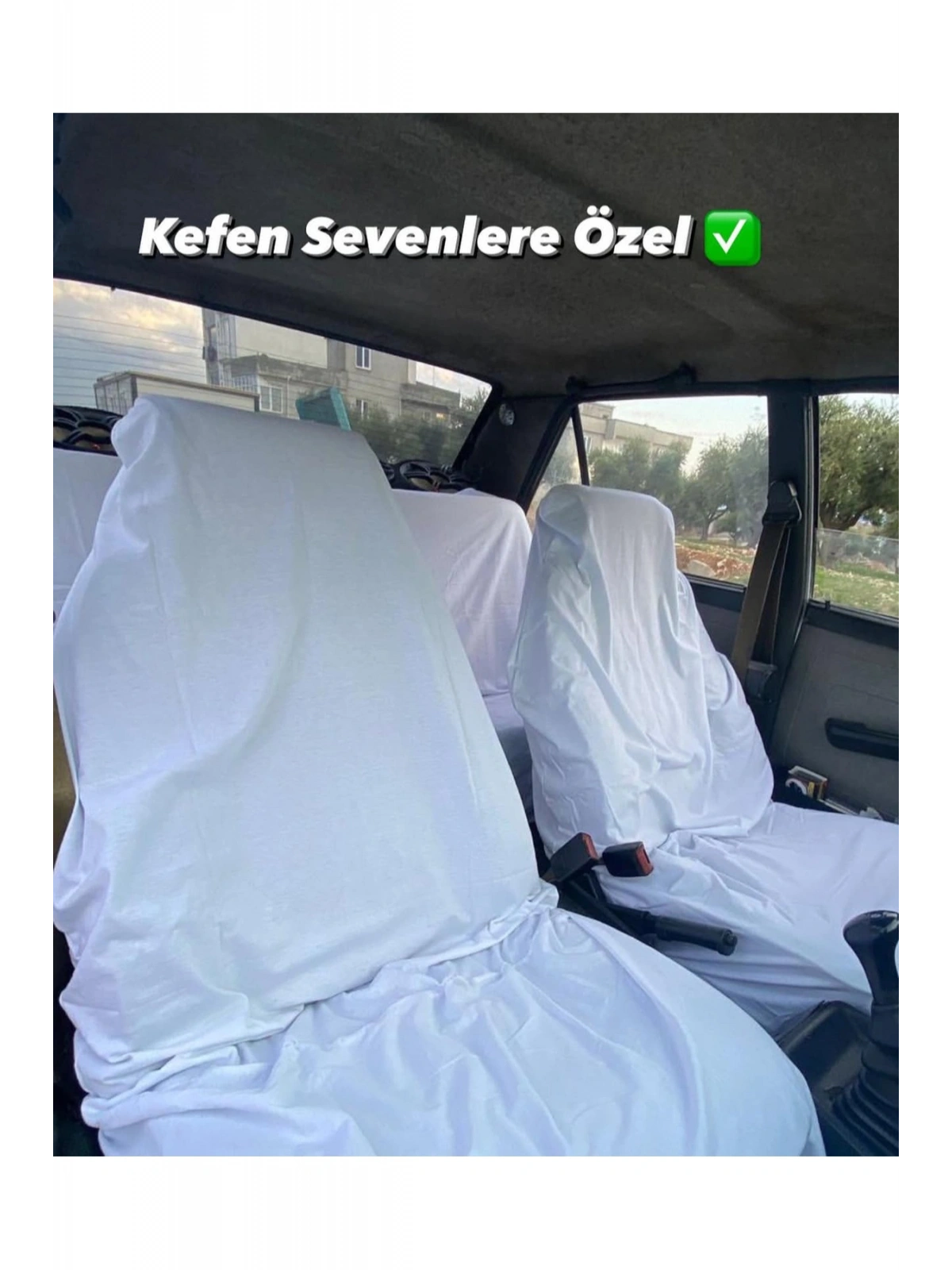 KEFEN SERVİS KILIFI KOLTUK KILIFI