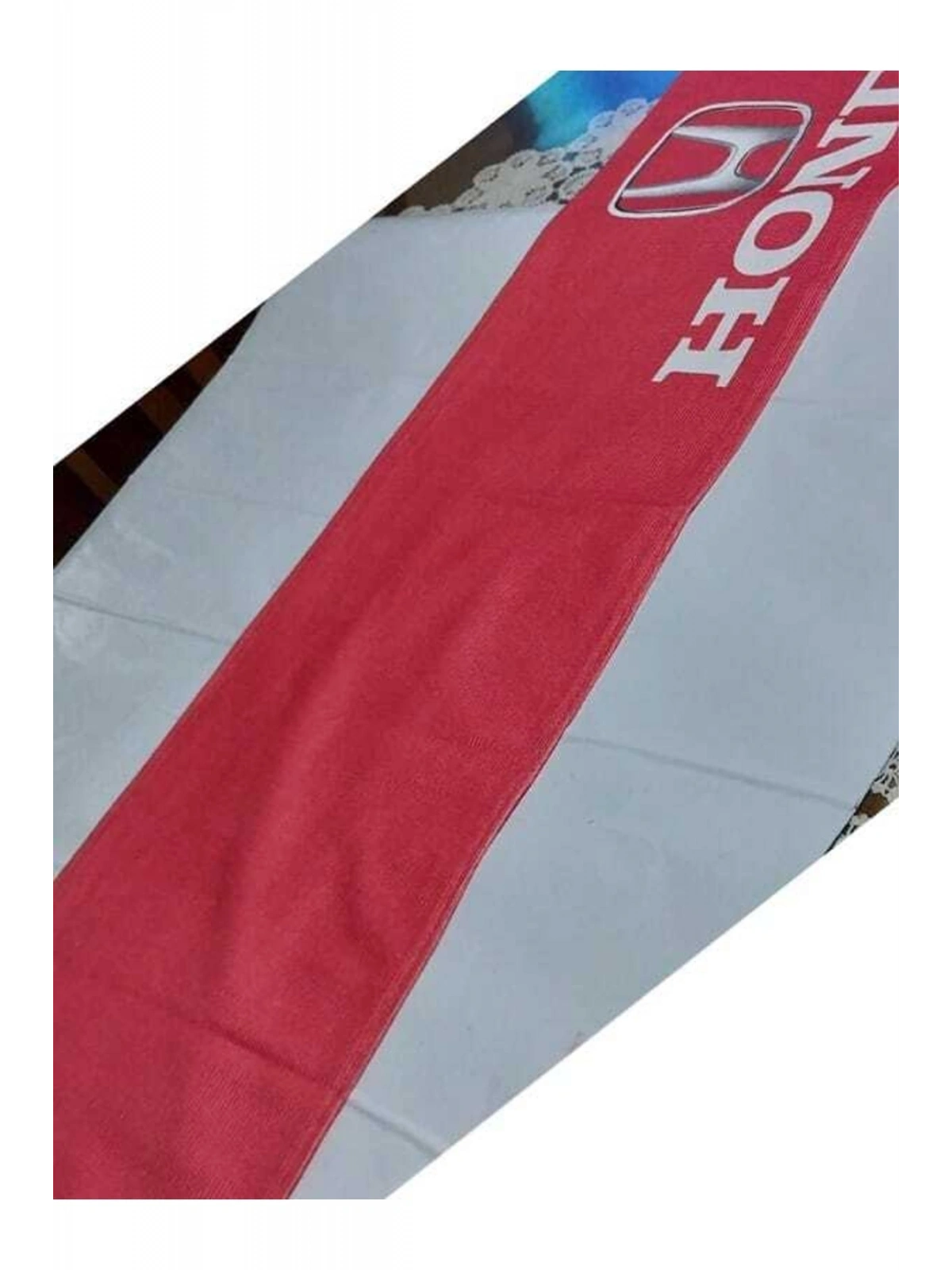 Kırmızı Renk Honda Torpido Havlusu