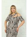 Kadın Büyük Beden Likralı Elbise Iç Göstermez