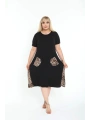 Kadın Siyah Büyük Beden Elbise
