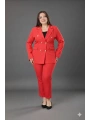 Kadın Dokuma Atlas Kumaş Pantolon Ceket Takım Elbise