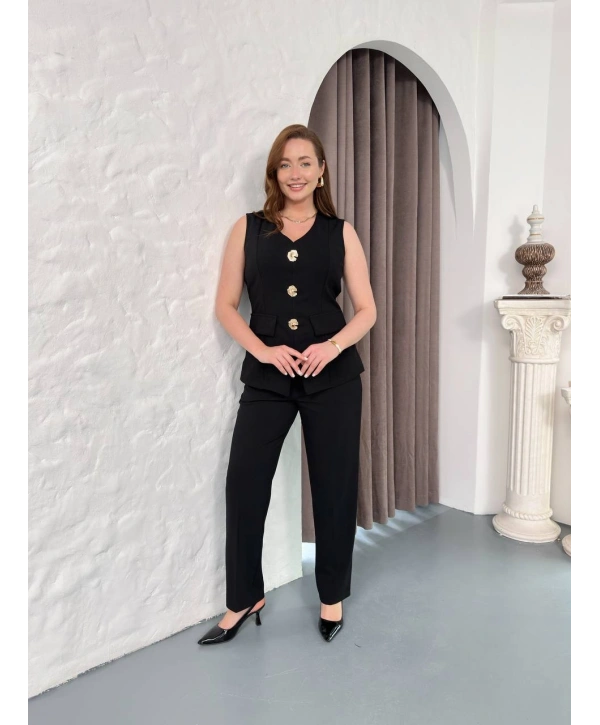 Kadın Büyük Beden Düğme Detaylı Dantel Kollu Midi Abiye Elbise