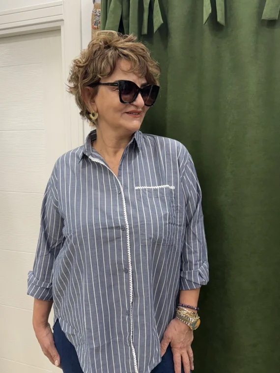 Lacivert Gömlek 46751