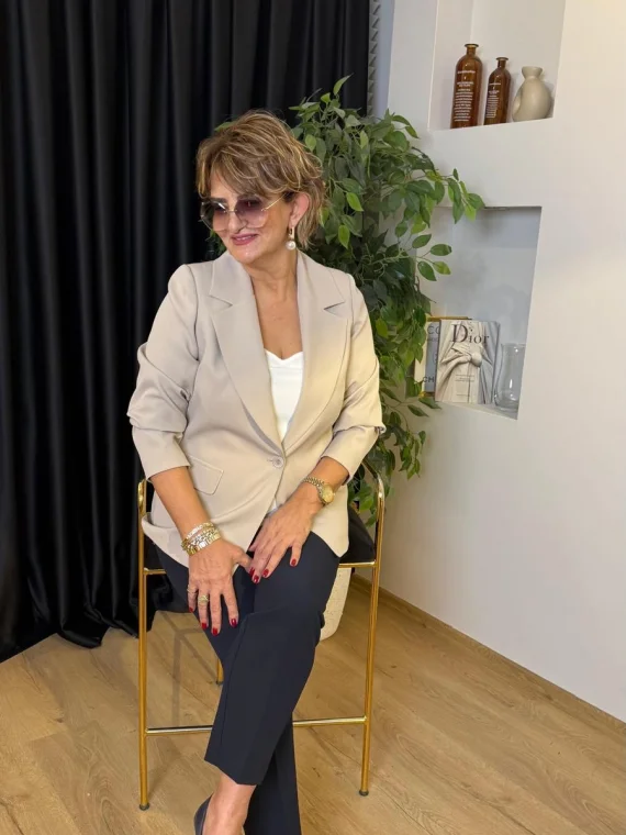 Taş Rengi Ceket 6550