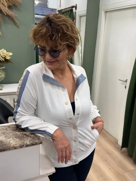 Krem Eşofman Üst 57140