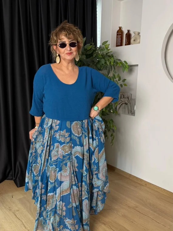 İndigo İkili Elbise LVD