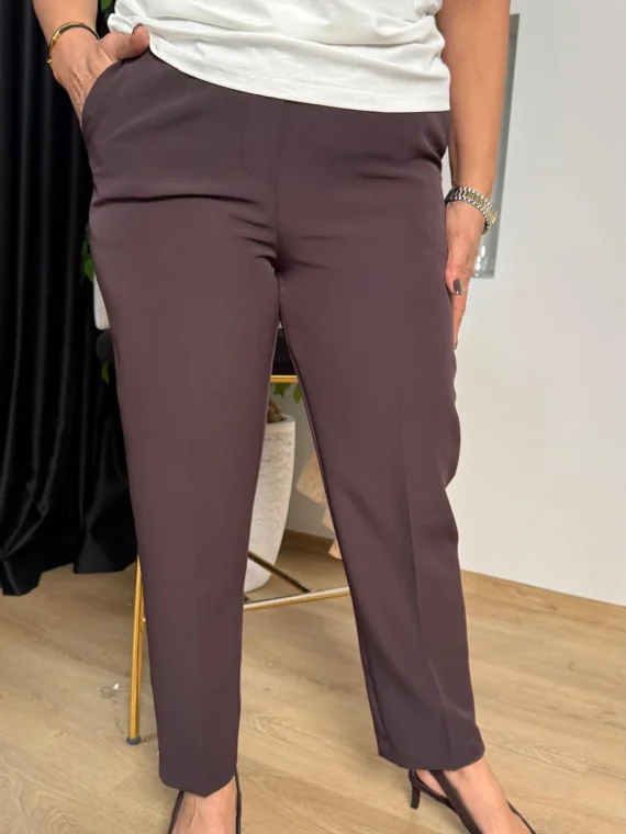 Kahve Kumaş Pantolon 7105