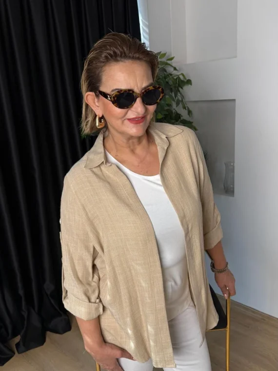 Bej Apaletli İkili Takım 50059