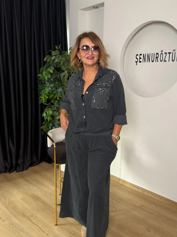 Antrasit Pullu Takım 25446