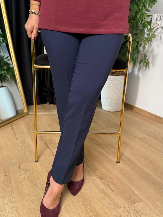 Beli Yan Lastikli Kumaş Pantolon 6678