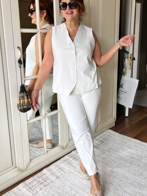 Beyaz Yelekli Takım 6107