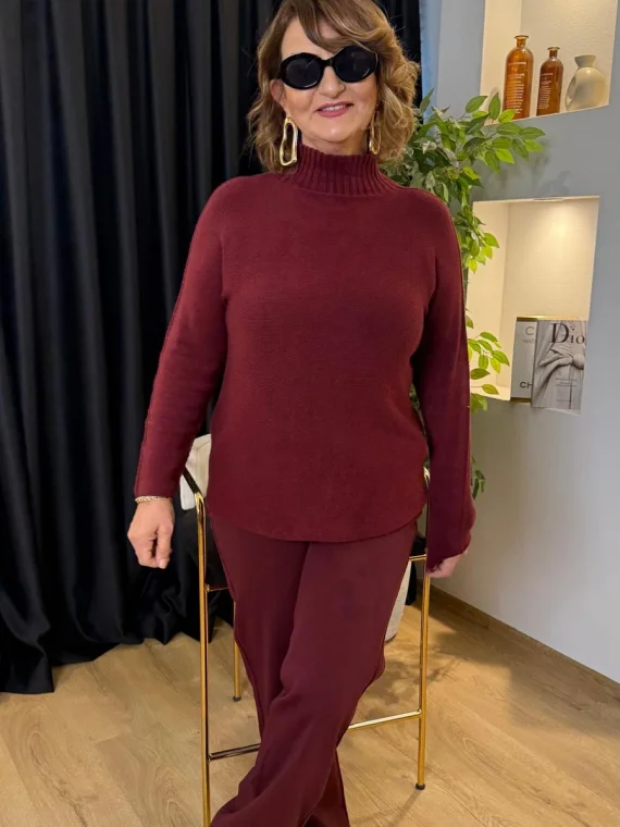 Bordo Pantolon 06045