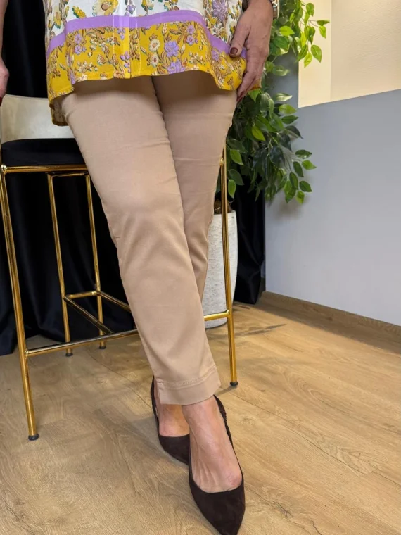 Gabardin Camel Pantolon 1010-1