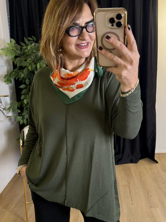 Haki Triko Tunik 24412