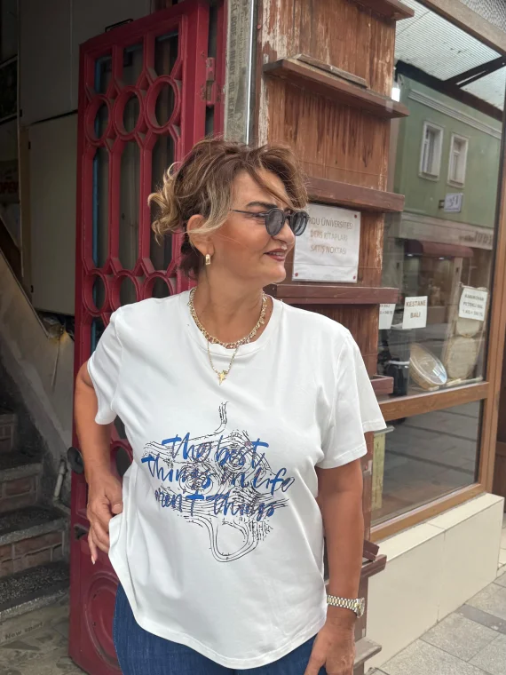 Kemik Rengi Bluz 22986-1