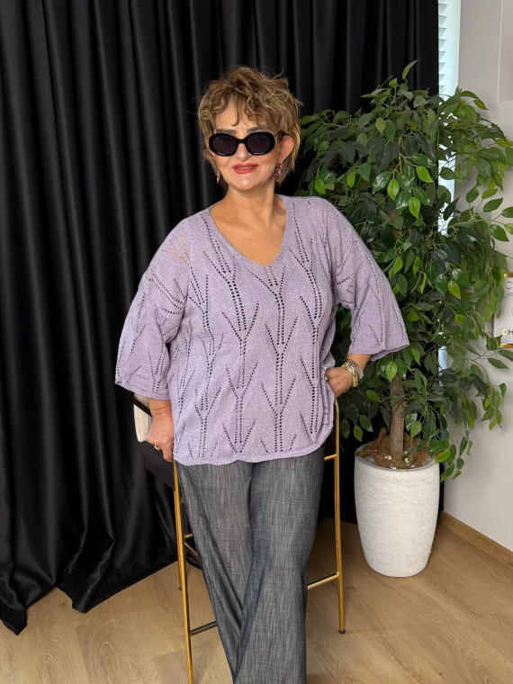 Lila Merserize Bluz 4800