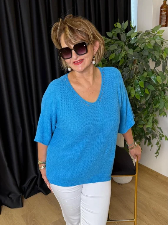 Mavi Merserize Bluz 3232