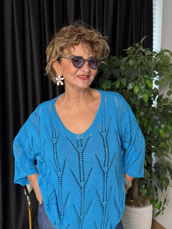 Mavi Merserize Bluz 4800