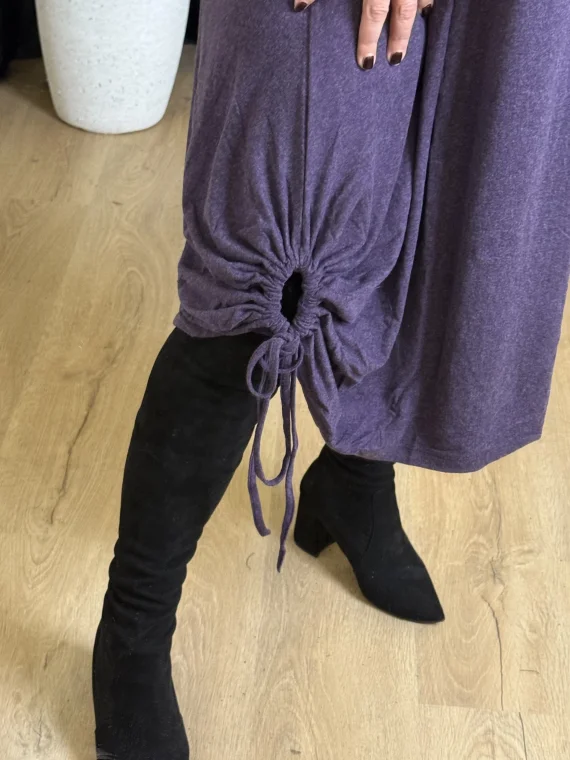 Mürdüm Elbise 24024