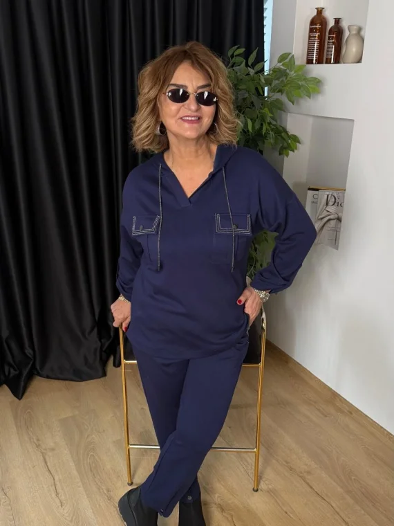 Saks Mavi Takım 7500