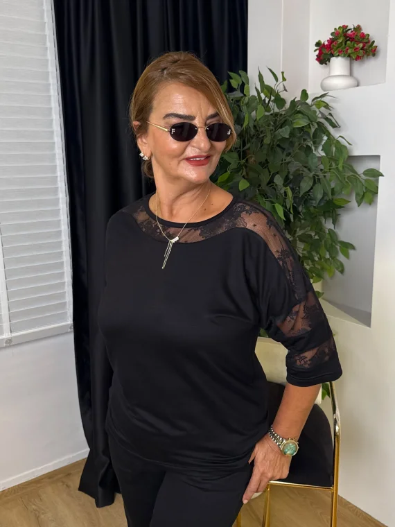 Siyah Dantelli Takım BGD
