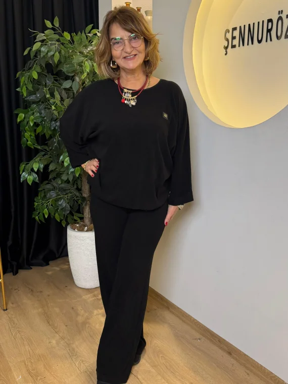 Siyah Eşofman Takım 03164