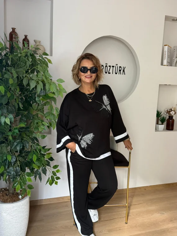 Siyah Taşlı Takım BG02